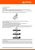 Preview for 16 page of Daewoo DBC430AV User Manual