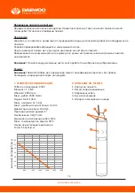 Предварительный просмотр 16 страницы Daewoo DBP2500 User Manual