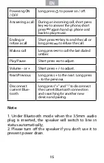 Preview for 15 page of Daewoo DBT-05S User Manual