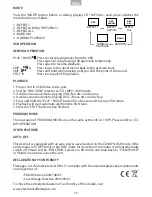 Preview for 17 page of Daewoo DBU-51 User Manual