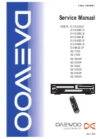 Предварительный просмотр 1 страницы Daewoo DC-G84D1D Service Manual