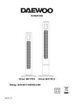 Preview for 1 page of Daewoo DCool 3601TR-S Manual