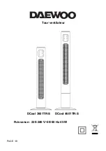 Preview for 8 page of Daewoo DCool 3601TR-S Manual