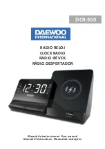 Daewoo DCR-300 User Manual preview