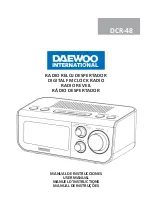 Предварительный просмотр 1 страницы Daewoo DCR-48 User Manual