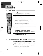 Preview for 49 page of Daewoo DCR-9120 Owner'S Manual