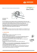 Предварительный просмотр 10 страницы Daewoo DCS6524 User Manual