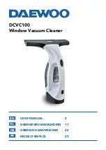 Daewoo DCVC100 User Manual предпросмотр