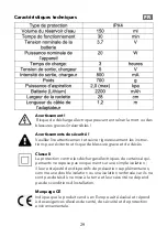 Предварительный просмотр 29 страницы Daewoo DCVC100 User Manual