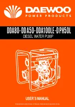 Daewoo DDA80 User Manual preview