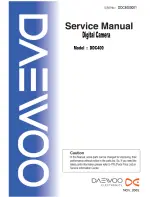 Daewoo DDC400 Service Manual предпросмотр