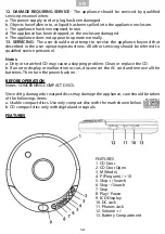 Preview for 12 page of Daewoo DDM-54 User Manual