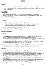 Preview for 14 page of Daewoo DDM-54 User Manual