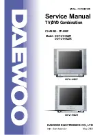 Daewoo DDT-21H9ZZF Service Manual preview