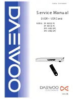 Preview for 1 page of Daewoo DF-4500 Service Manual