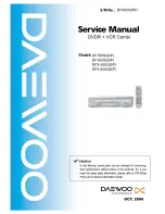 Preview for 1 page of Daewoo DF-5500(S/P) Service Manual