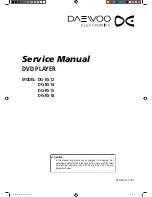 Daewoo DG-K512 Service Manual preview