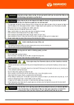 Предварительный просмотр 6 страницы Daewoo DGPW3100H-K User Manual