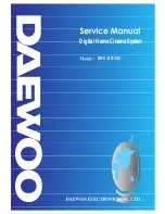 Daewoo DHC-XD 350 Service Manual preview