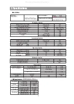 Предварительный просмотр 5 страницы Daewoo DHC-XD350 Service Manual