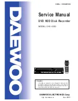 Daewoo DHD-4000D Service Manual preview