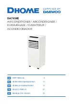 Preview for 1 page of Daewoo DHOME DA7KWE User Manual