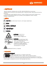 Предварительный просмотр 222 страницы Daewoo DHPW7300 User Manual