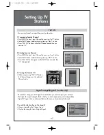 Preview for 27 page of Daewoo DLA-32C5 Instruction Manual