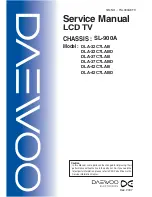 Daewoo DLA-32C7LAB Service Manual preview