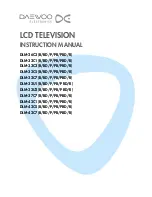Preview for 1 page of Daewoo DLM-32C3 Series Instruction Manual