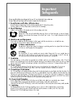 Preview for 4 page of Daewoo DLM-42U1 Instruction Manual