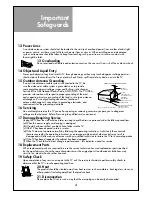 Предварительный просмотр 5 страницы Daewoo DLM-42U1 Instruction Manual