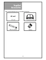 Предварительный просмотр 9 страницы Daewoo DLM-42U1 Instruction Manual