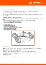 Preview for 10 page of Daewoo DLMJ1300E User Manual