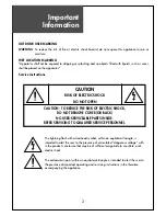 Предварительный просмотр 2 страницы Daewoo DLN-15D3 Instruction Manual