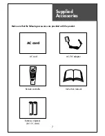 Предварительный просмотр 7 страницы Daewoo DLN-15D3 Instruction Manual