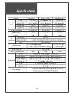 Предварительный просмотр 30 страницы Daewoo DLN-15D3 Instruction Manual