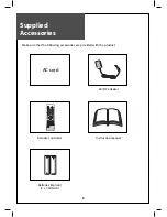 Предварительный просмотр 6 страницы Daewoo DLP-17D3 Instruction Manual