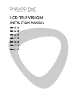 Preview for 1 page of Daewoo DLP-26C2 Instruction Manual