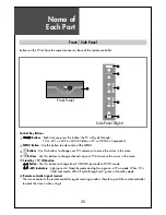 Preview for 20 page of Daewoo DLP-26C2 Instruction Manual