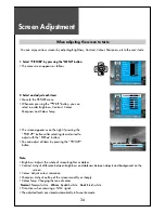 Preview for 34 page of Daewoo DLP-26C2 Instruction Manual