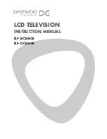 Daewoo DLP-26C2AMSB Instruction Manual предпросмотр