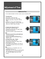 Предварительный просмотр 43 страницы Daewoo DLP-26C3SMB Instruction Manual