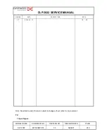 Предварительный просмотр 4 страницы Daewoo DLP-3022 Service Manual