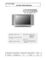 Предварительный просмотр 7 страницы Daewoo DLP-3022 Service Manual