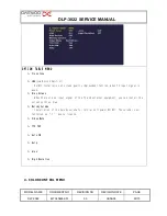 Предварительный просмотр 22 страницы Daewoo DLP-3022 Service Manual