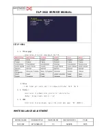 Предварительный просмотр 30 страницы Daewoo DLP-3022 Service Manual