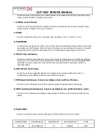 Предварительный просмотр 34 страницы Daewoo DLP-3022 Service Manual