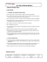 Предварительный просмотр 44 страницы Daewoo DLP-3022 Service Manual