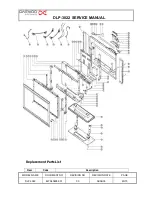 Предварительный просмотр 45 страницы Daewoo DLP-3022 Service Manual